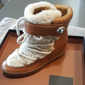 Coach New York Monroe Shearling Clf/Shrl
